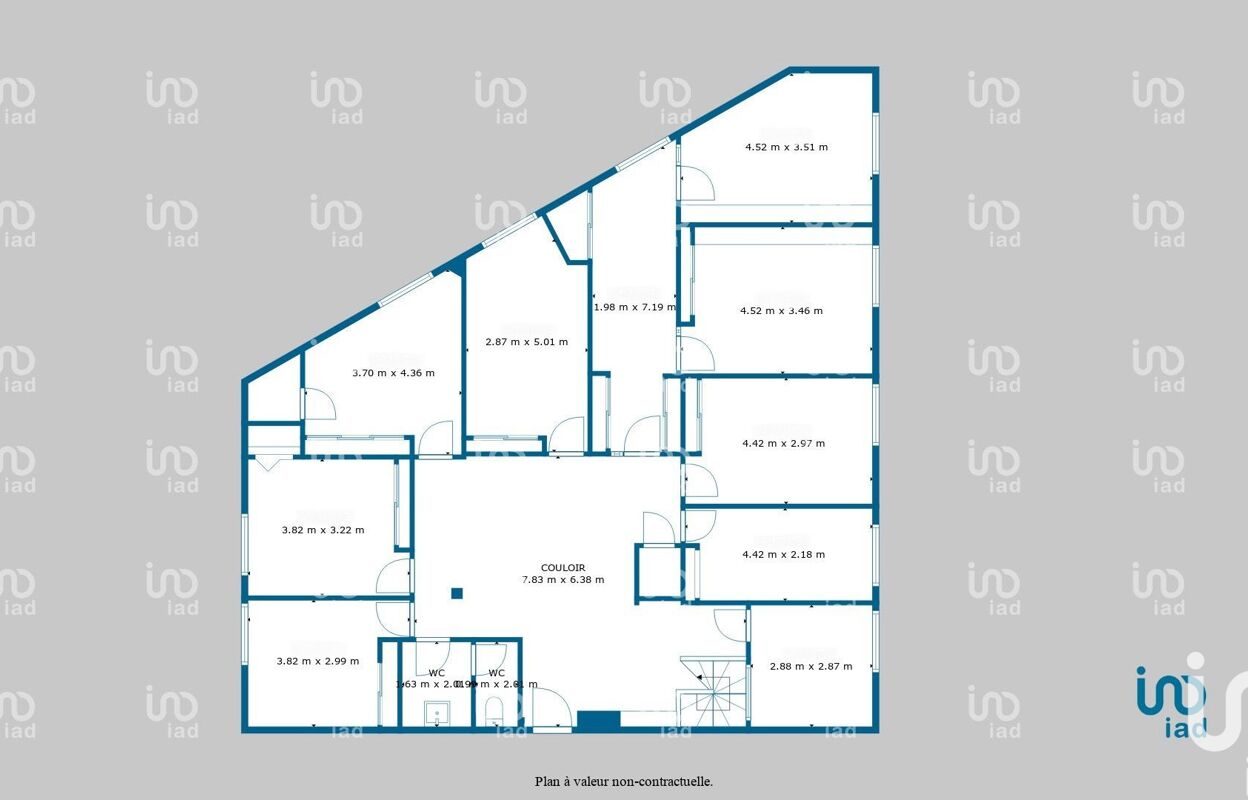 bureau  pièces 350 m2 à vendre à Tarbes (65000)