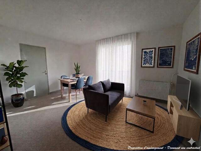 RESIDENCE ST CHAMAND, APPARTEMENT T4 AVEC BALCON — photo du bien