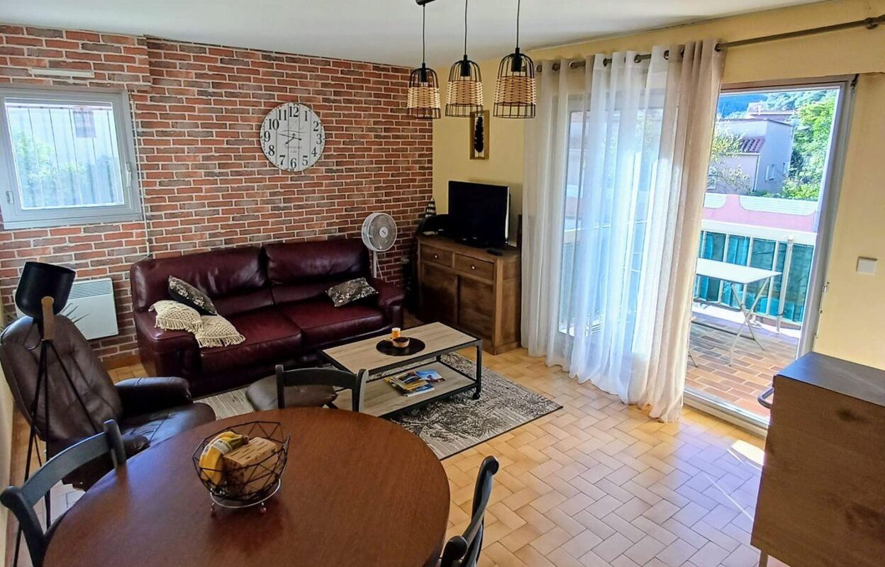 appartement 2 pièces 40 m2 à vendre à Amélie-les-Bains-Palalda (66110)