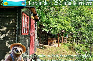 terrain  pièces 1252 m2 à vendre à Belvédère (06450)