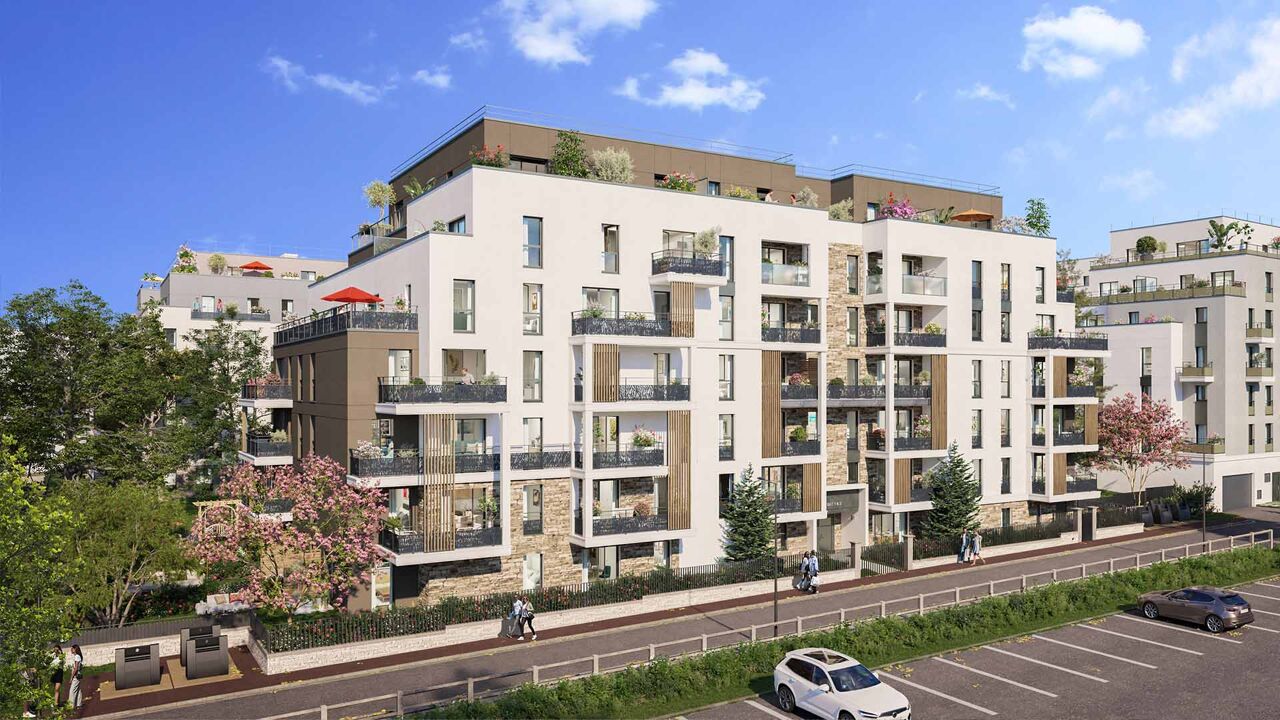 appartement neuf T2, T3, T4, T5 pièces 37 à 113 m2 à vendre à Ermont (95120)