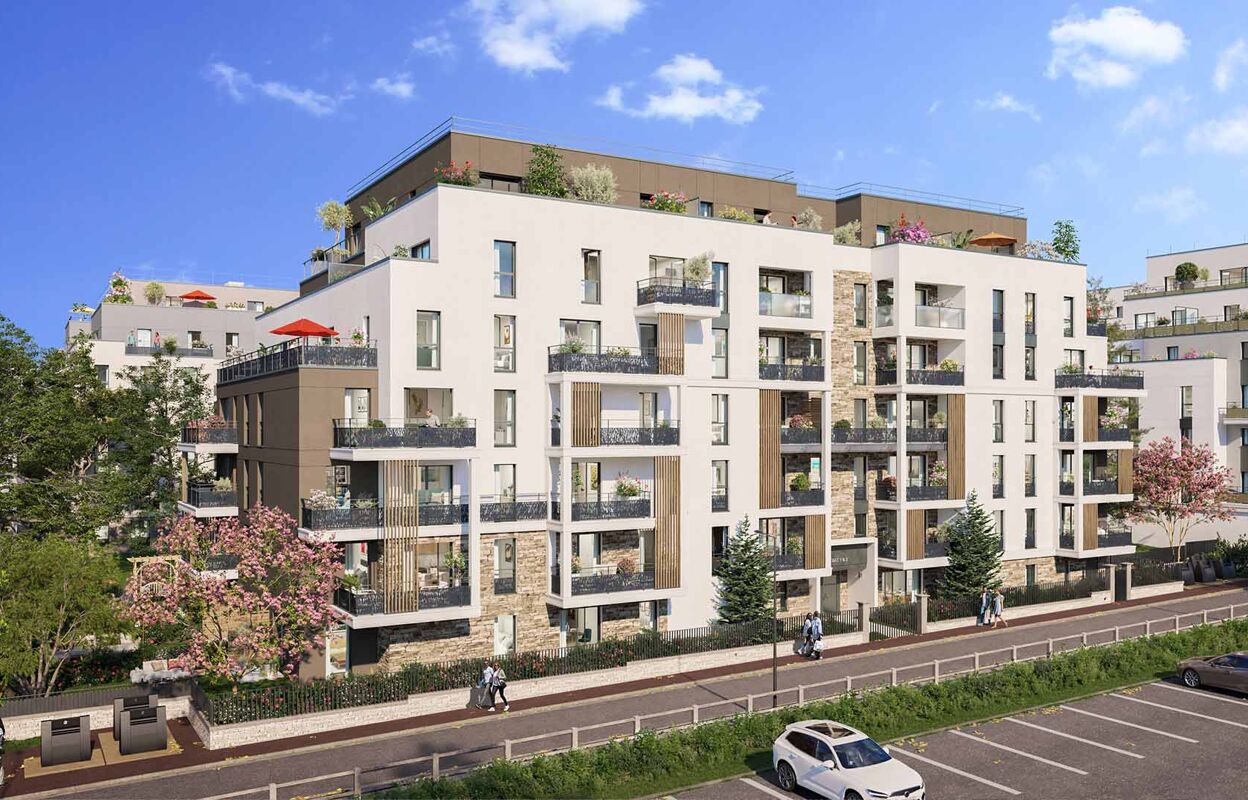 appartement neuf T2, T3, T4, T5 pièces 37 à 113 m2 à vendre à Ermont (95120)