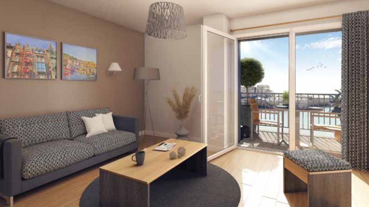 appartement 2 pièces 47 m2 à vendre à Le Tréport (76470)