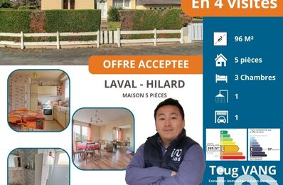 vente maison 195 000 € à proximité de Argentré (53210)