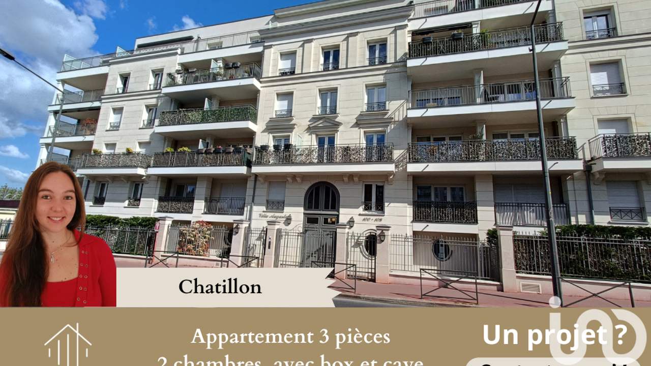 appartement 3 pièces 60 m2 à vendre à Châtillon (92320)