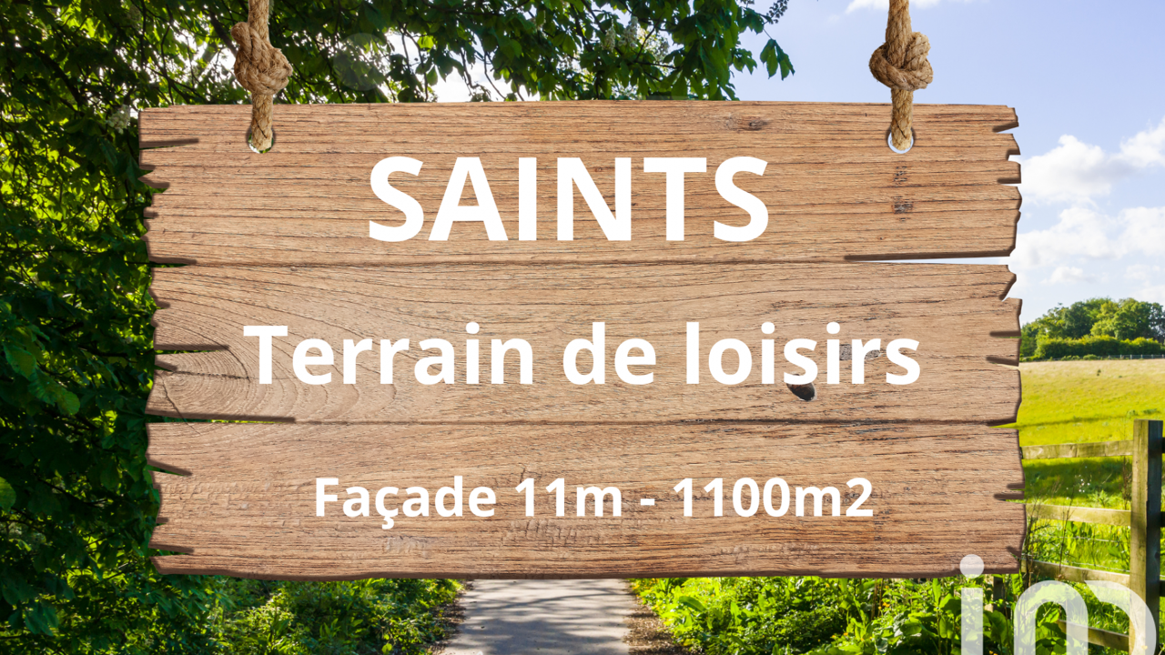 terrain  pièces 1100 m2 à vendre à Saints (77120)