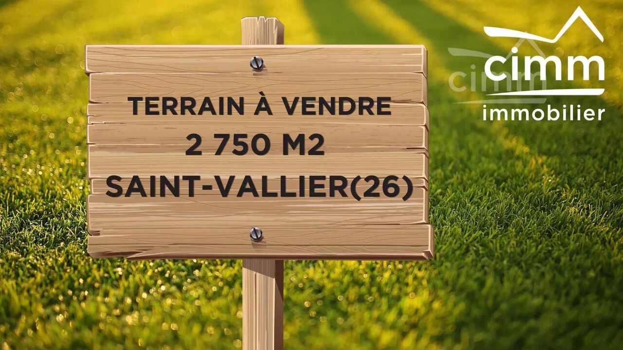 terrain  pièces 2750 m2 à vendre à Saint-Vallier (26240)