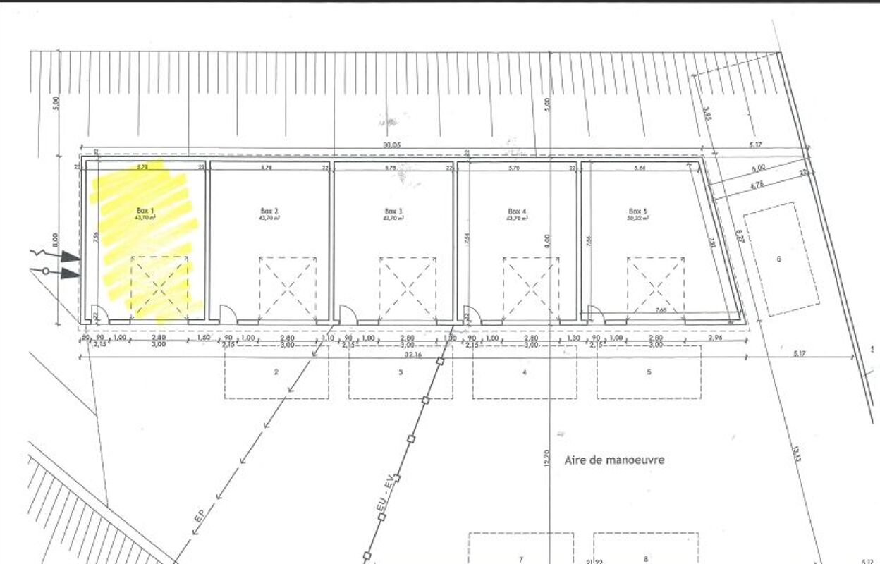 commerce  pièces 43 m2 à louer à Marvejols (48100)