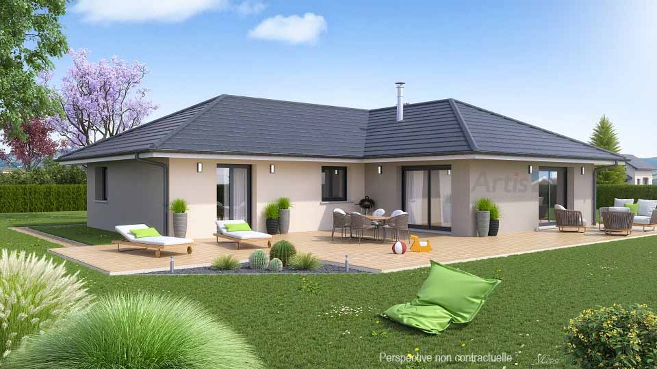 maison 92 m2 à construire à Nernier (74140)