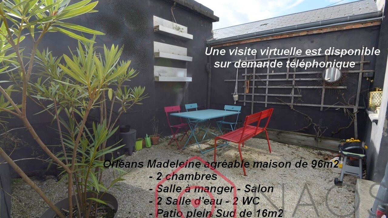 maison 4 pièces 75 m2 à vendre à Orléans (45000)