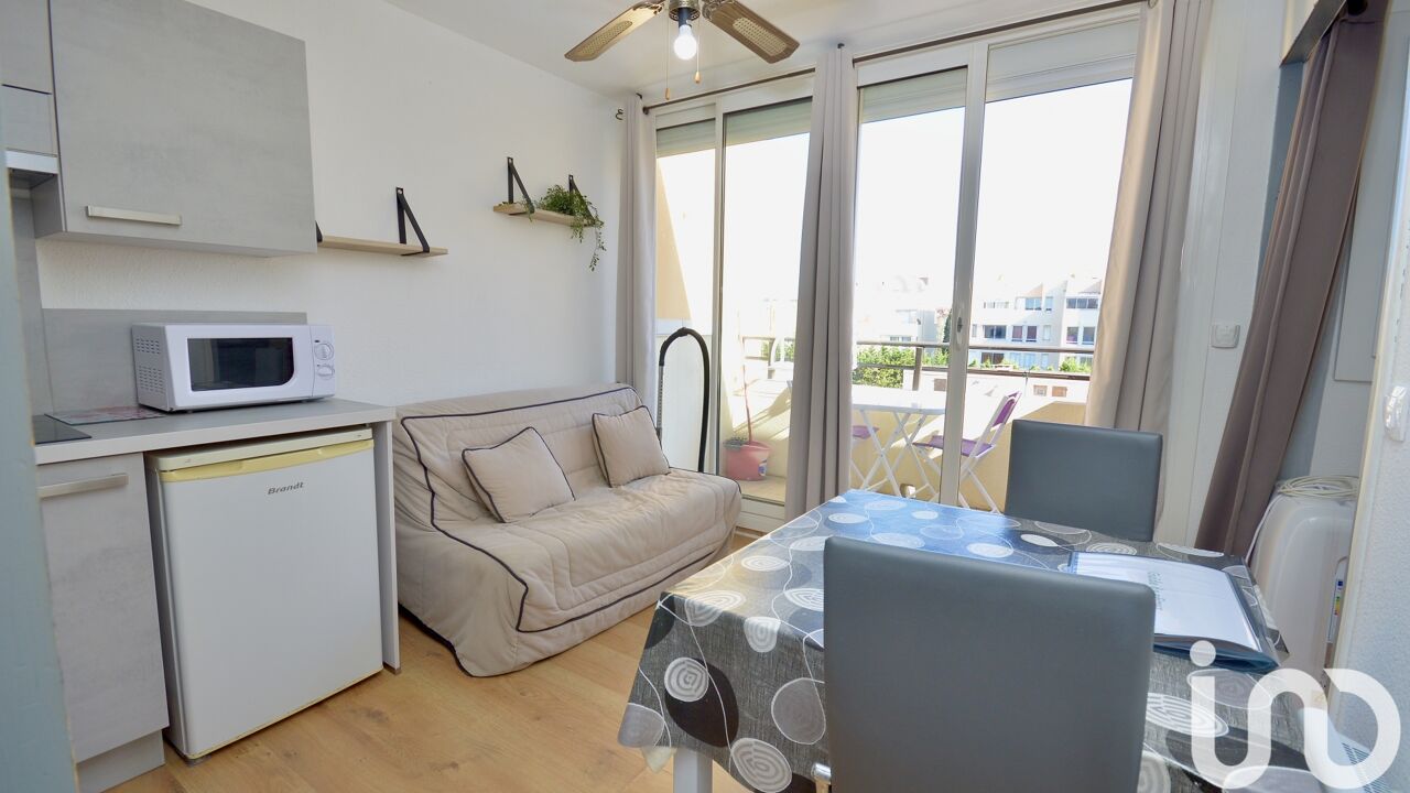 appartement 3 pièces 25 m2 à vendre à Gruissan (11430)