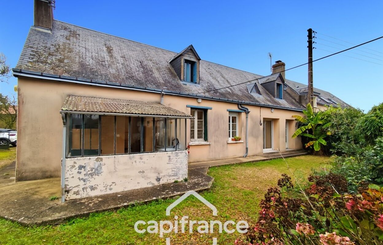 maison 4 pièces 115 m2 à vendre à La Chapelle-Gaugain (72310)