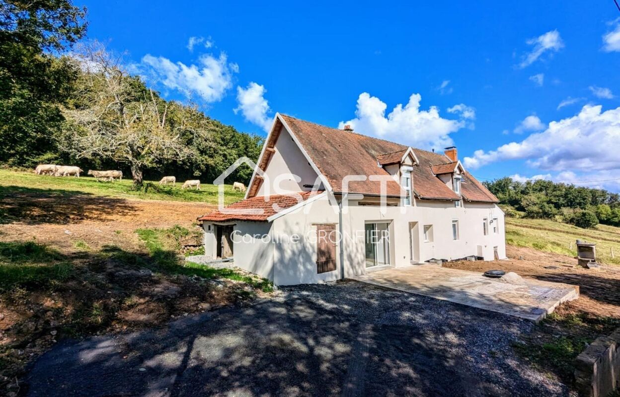 maison 6 pièces 128 m2 à vendre à Les Guerreaux (71160)