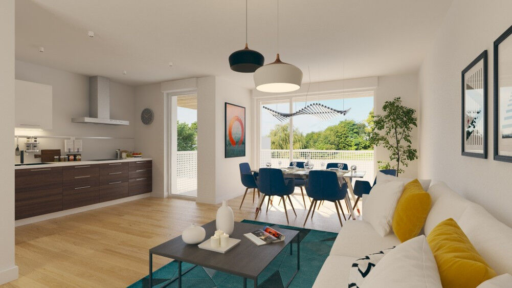 Appartement neuf 4 pièces 93 m² Oberschaeffolsheim 67203