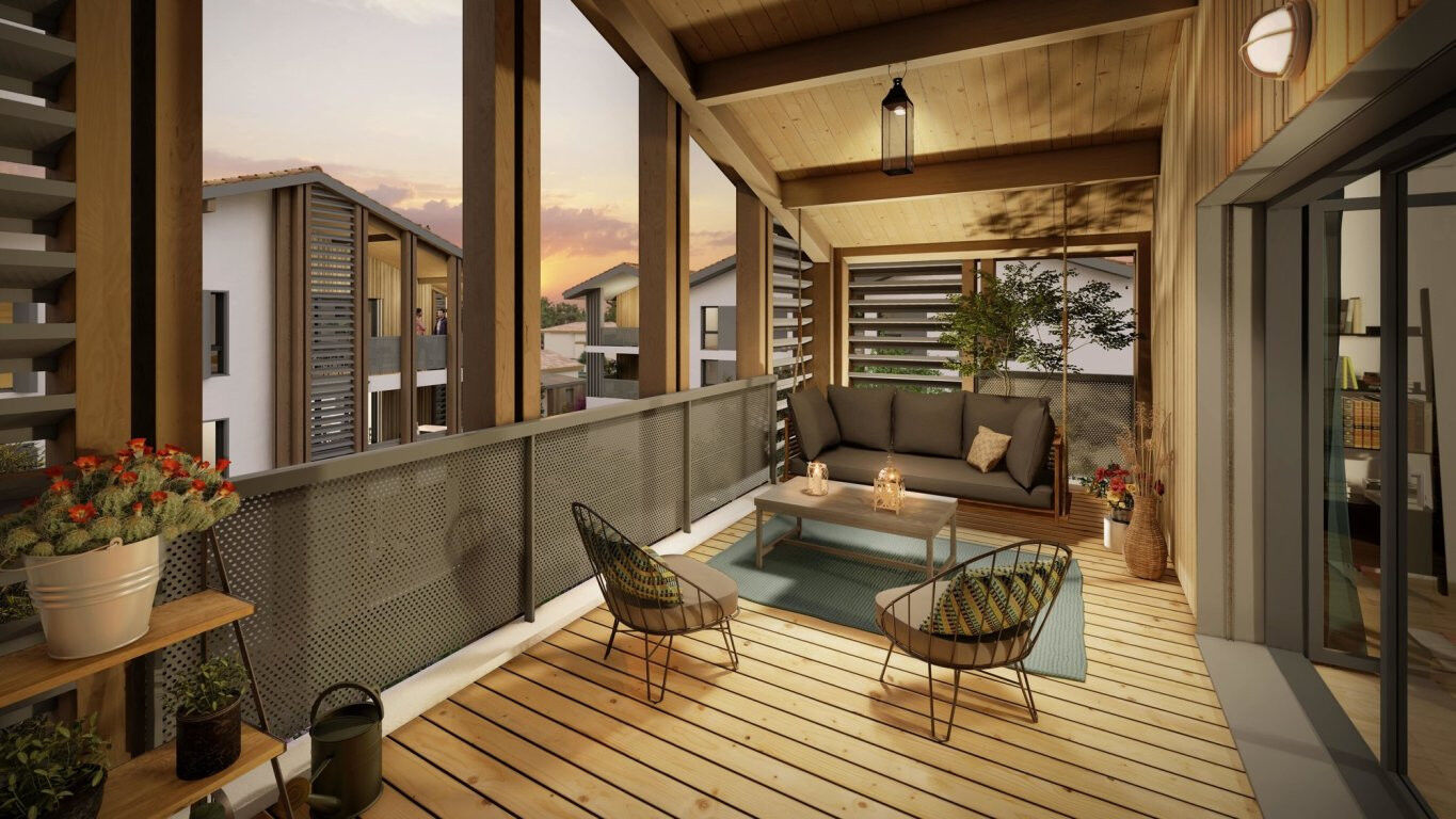 Appartement neuf 2 pièces 40 m²