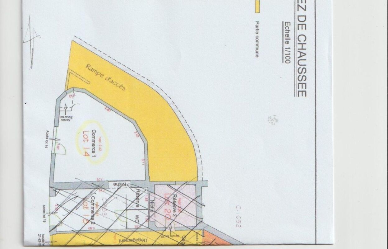 commerce 2 pièces 45 m2 à vendre à Lamalou-les-Bains (34240)