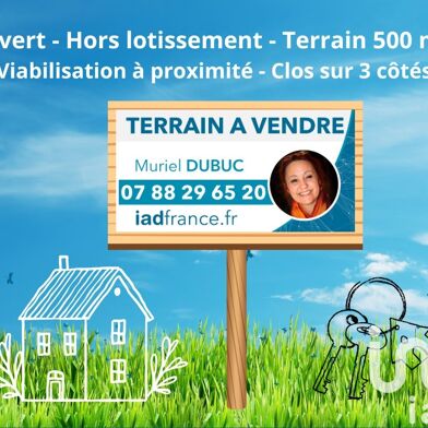 Terrain 501 m²