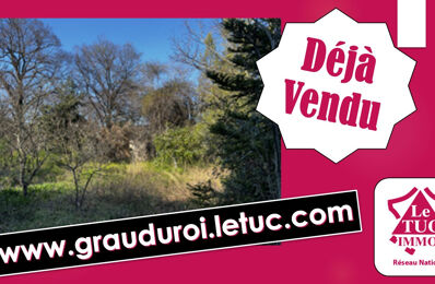 vente terrain 199 800 € à proximité de Bernis (30620)