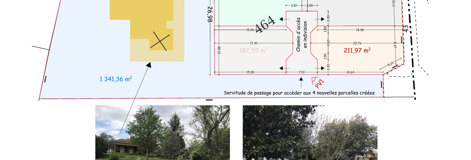 Terrain  1100 m² à vendre à Auterive (31190)