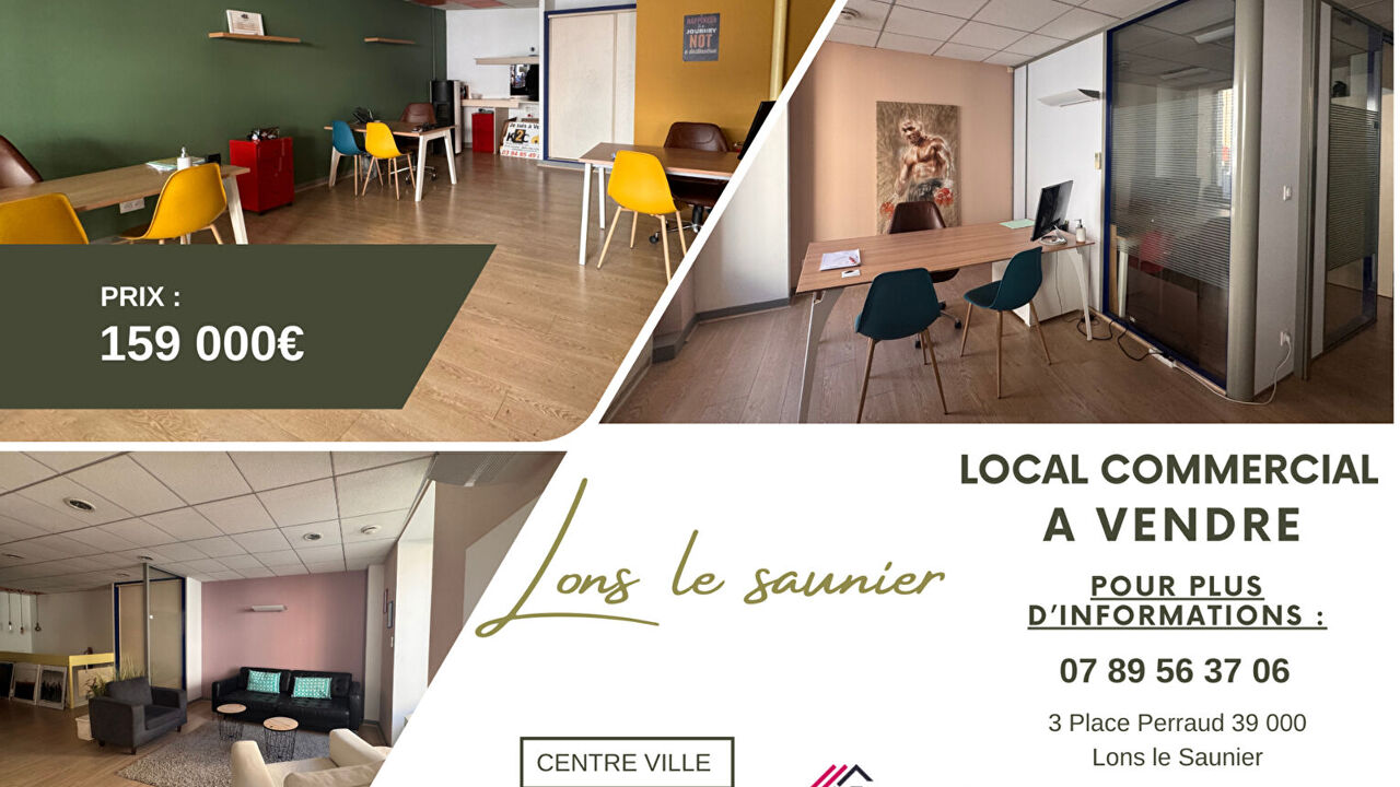 commerce  pièces 100 m2 à vendre à Lons-le-Saunier (39000)