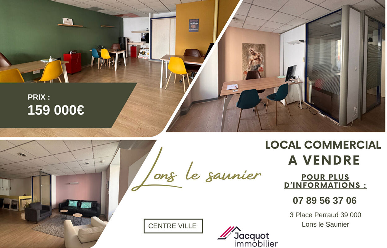 commerce  pièces 100 m2 à vendre à Lons-le-Saunier (39000)