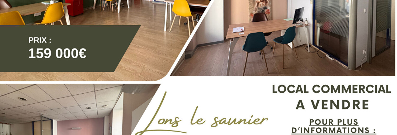 Commerce  100 m² à vendre à Lons-le-Saunier (39000)