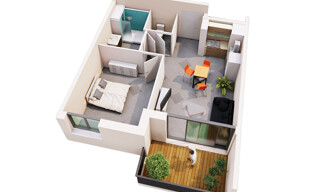 Appartement 2 Pièces 41 m² à vendre à Albi (81000)