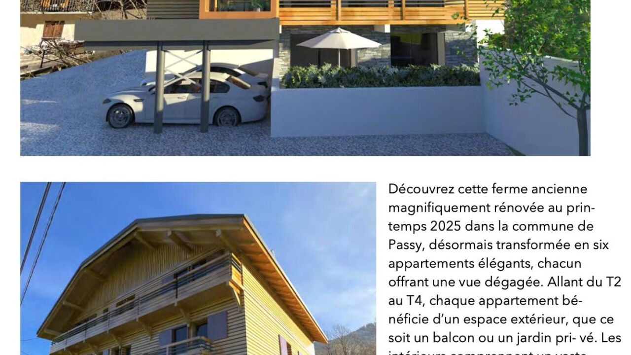 appartement 4 pièces 84 m2 à vendre à Passy (74480)