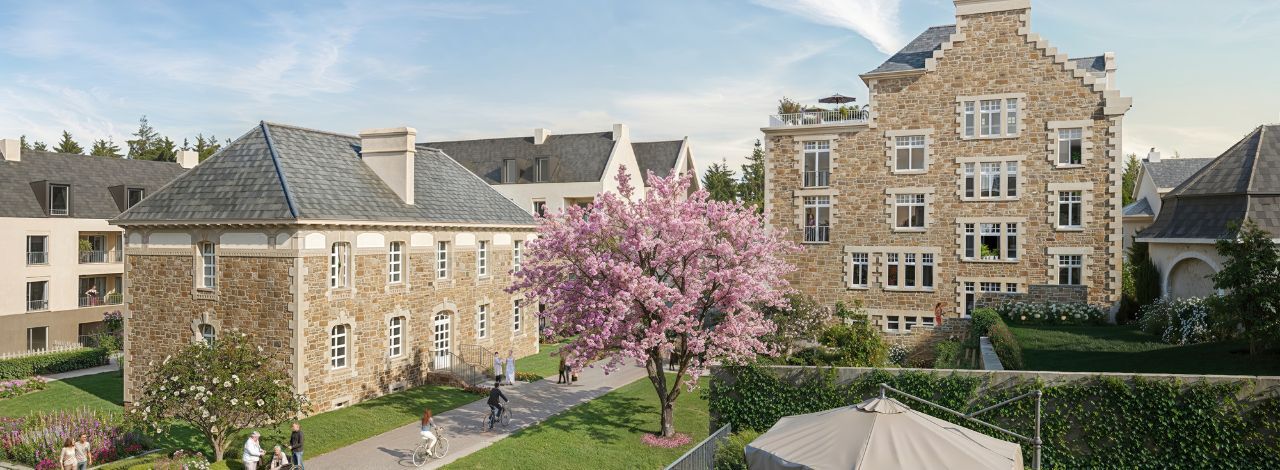 Le Hameau du Rosais : La Villa du Rosais & Le Pavillon, 
                                                                                      Appartement neuf
                                                                                     Saint-Malo - 
                                                                                     35400