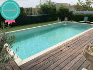 belle villa de plain pied avec piscine sur Servian en viager occupé avec un homme unique propriétaire sur un terrain — photo 2