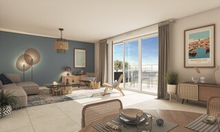 Appartement 3 Pièces 60 m² à vendre à Marseillan (34340)