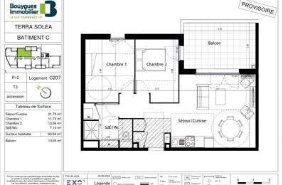 vente appartement 263 000 € à proximité de Tourbes (34120)