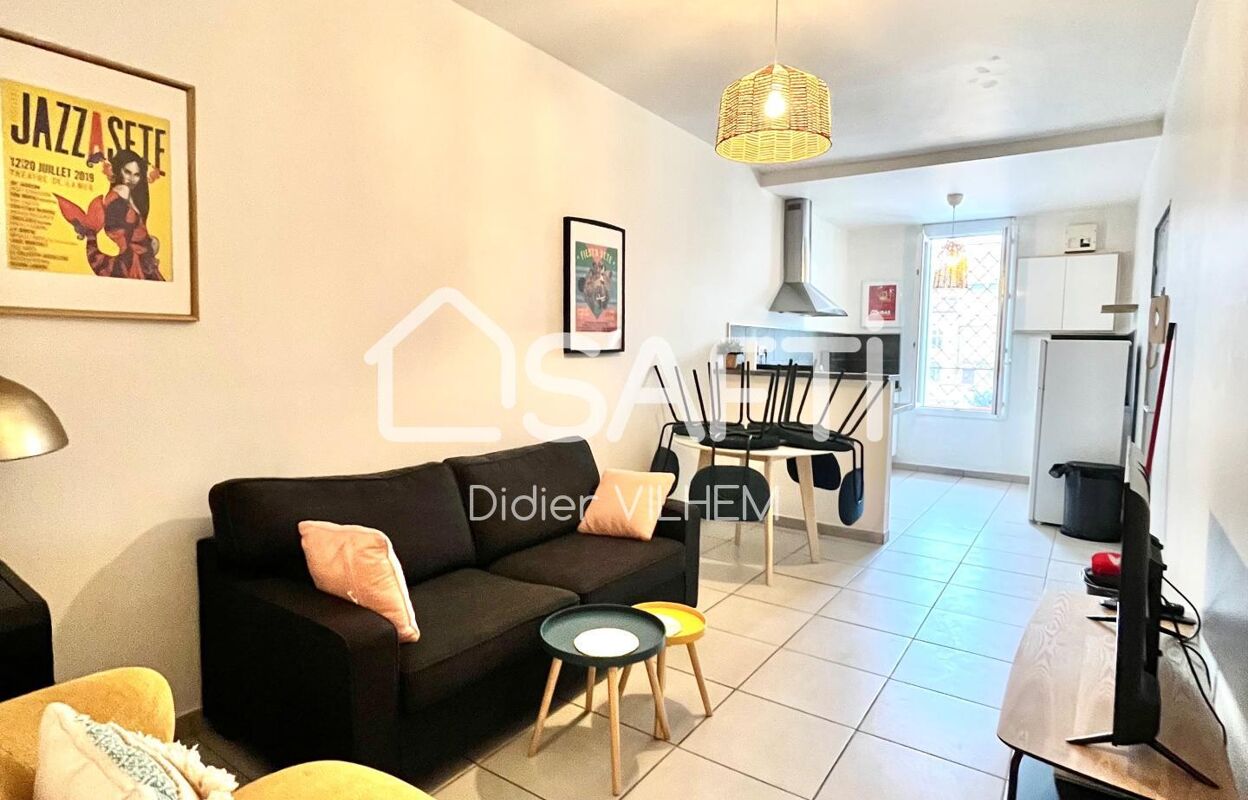 appartement 2 pièces 42 m2 à vendre à Sète (34200)