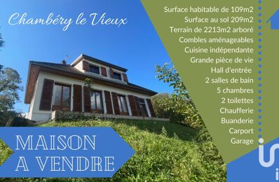 vente maison 390 000 € à proximité de Saint-Jean-d'Arvey (73230)