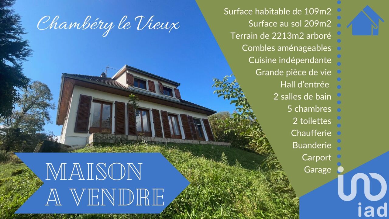 maison 6 pièces 109 m2 à vendre à Chambéry (73000)