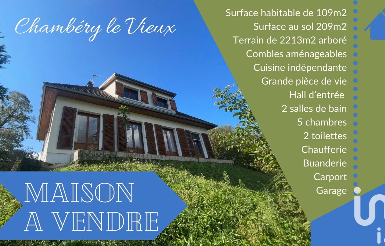 maison 6 pièces 109 m2 à vendre à Chambéry (73000)