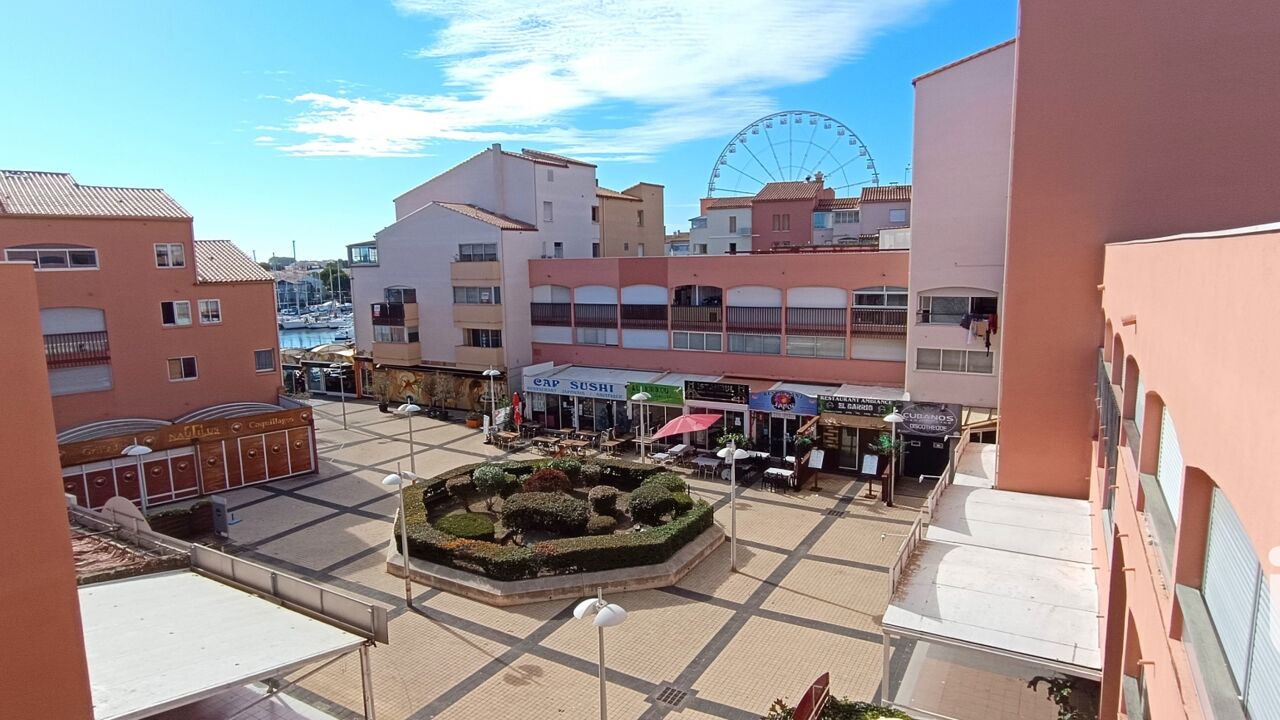 appartement 1 pièces 19 m2 à vendre à Cap d'Agde (34300)