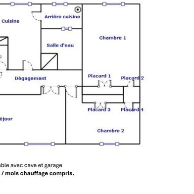 Appartement 3 pièces 70 m²