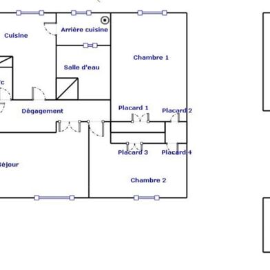 Appartement 3 pièces 70 m²