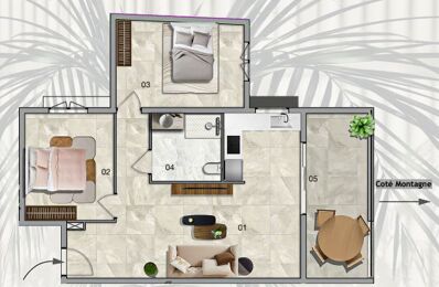 vente appartement 353 227 € à proximité de Saint-Pierre (97410)