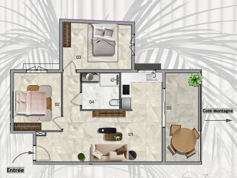 Appartement T3 - NEUF - Etang salé — photo 1