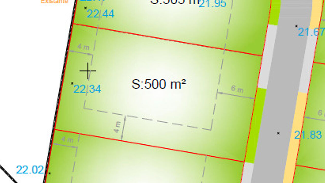 terrain 500 m2 à construire à Castelnau-de-Médoc (33480)