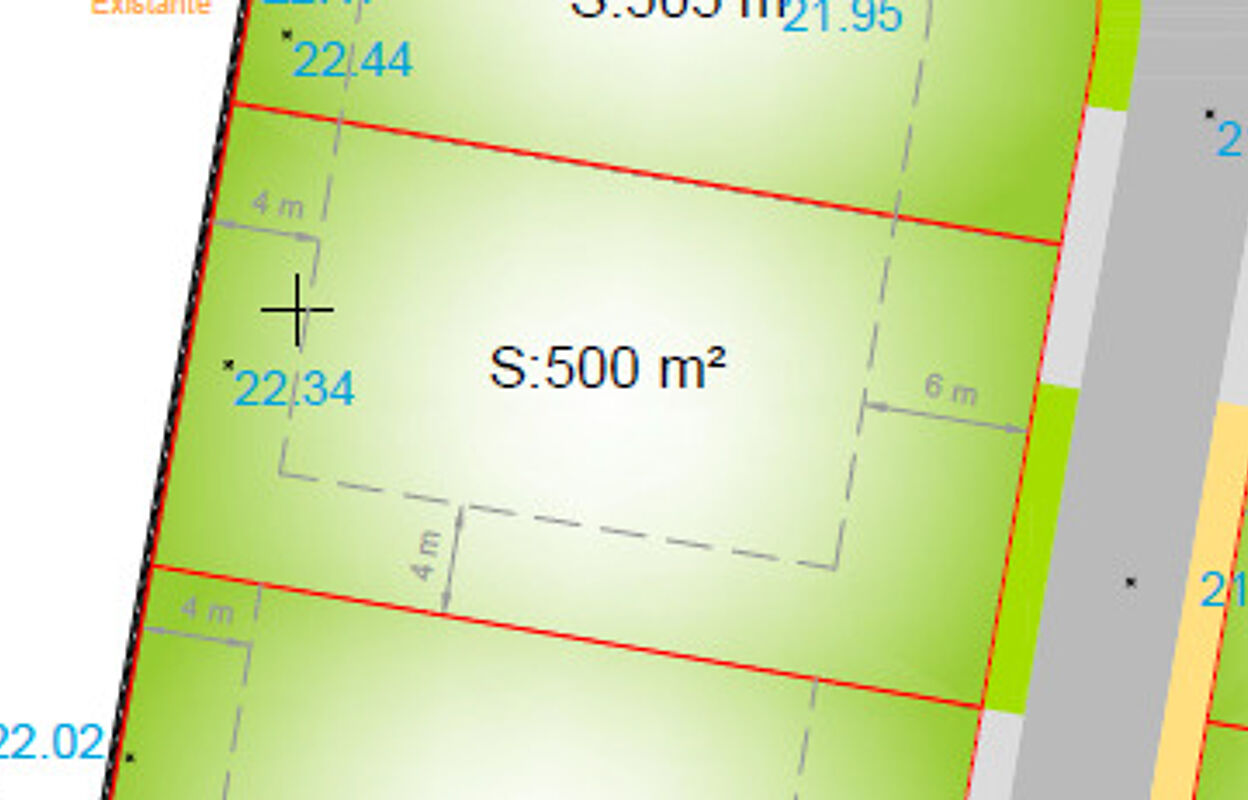 terrain 500 m2 à construire à Castelnau-de-Médoc (33480)