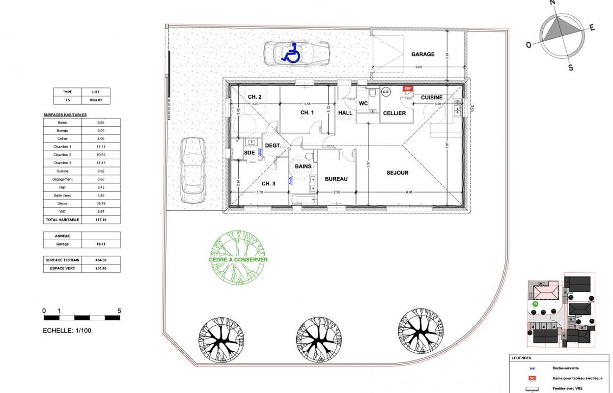 divers 5 pièces 117 m2 à vendre à Saint-Cannat (13760)