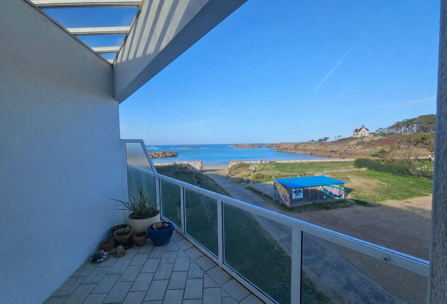 Appartement vue mer à Trégastel – Grève Blanche — photo 1