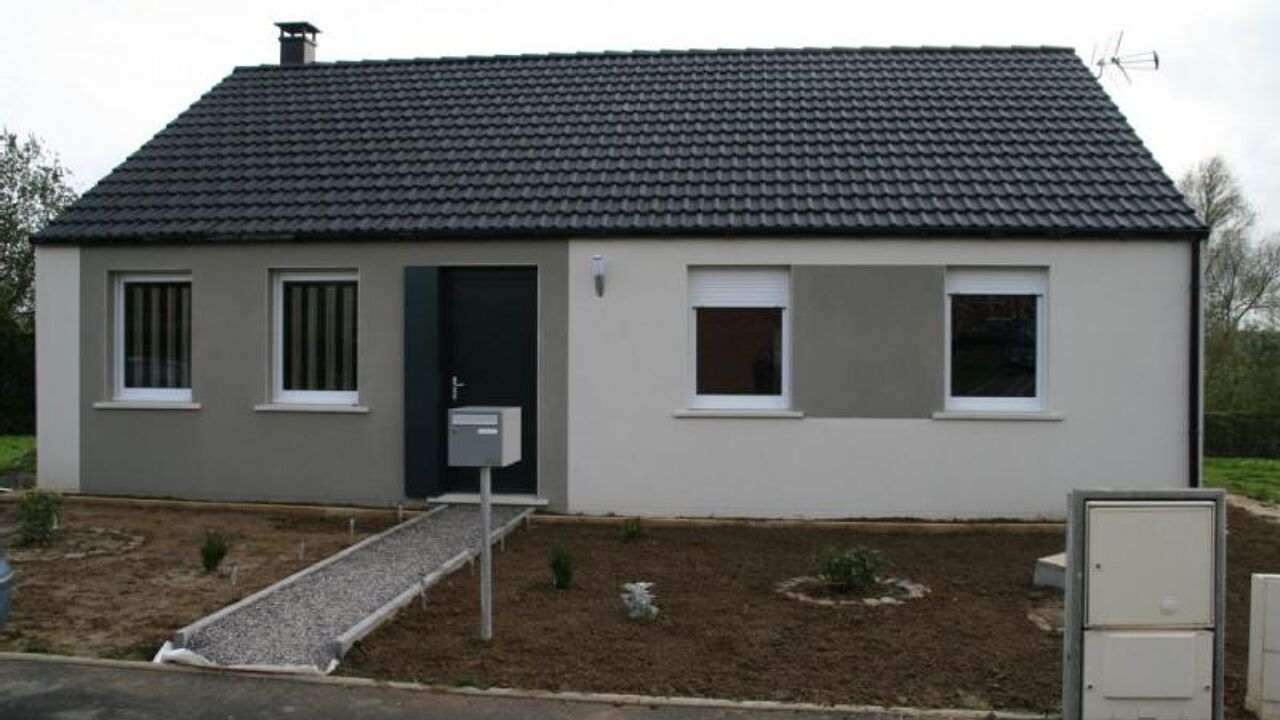 maison 90 m2 à construire à Wavignies (60130)