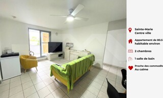 Appartement 3 Pièces 80 m² à vendre à Sainte-Marie (97438)