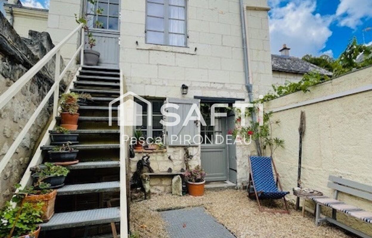 maison 3 pièces 111 m2 à vendre à Candes-Saint-Martin (37500)