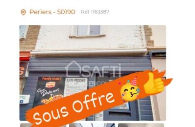 vente immeuble 132 500 € à proximité de Geffosses (50560)