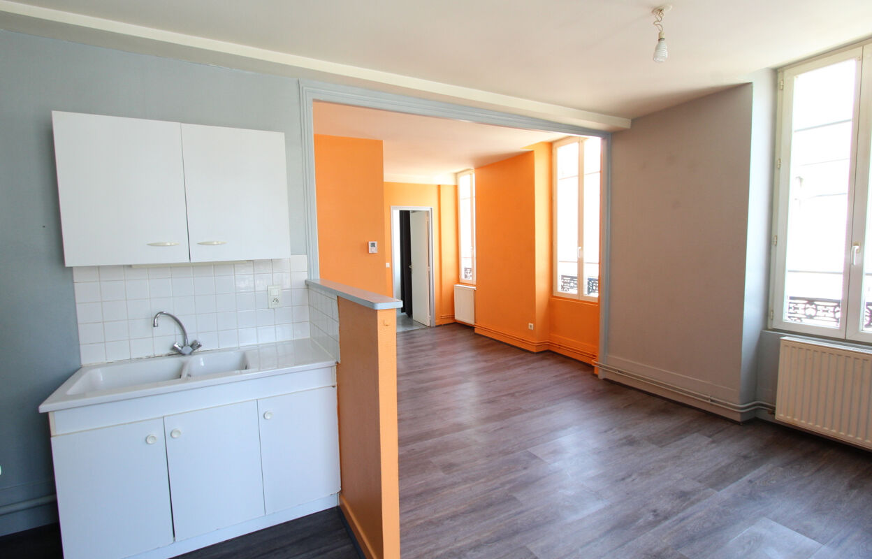 appartement 2 pièces 40 m2 à louer à La Charité-sur-Loire (58400)